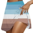 thumbnail image 1 of Gibobby faldas para niña para ejercicio de ocio diario para mujer, falda corta deportiva, pantalones cortos, falda de moda para mujer(Aqua, L), 1 of 5