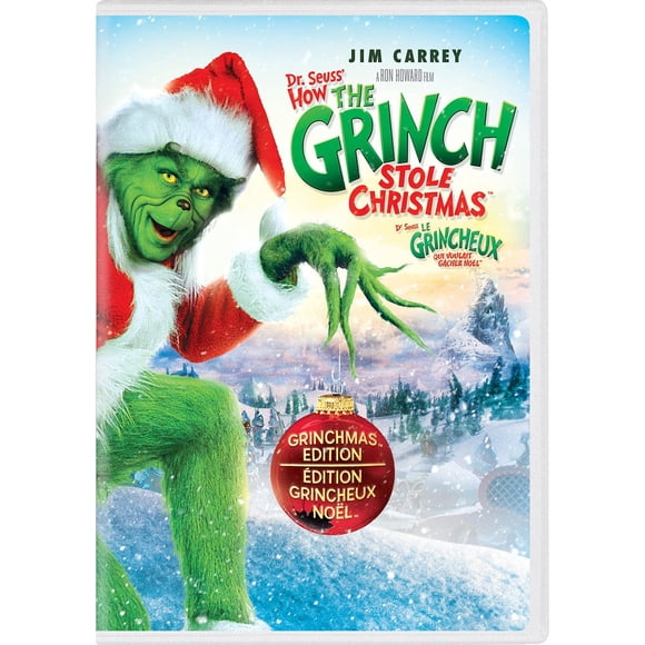 Dr. Seuss' How The Grinch Stole Christmas (2000): Grinchmas Edition (DVD) - Jim Carrey