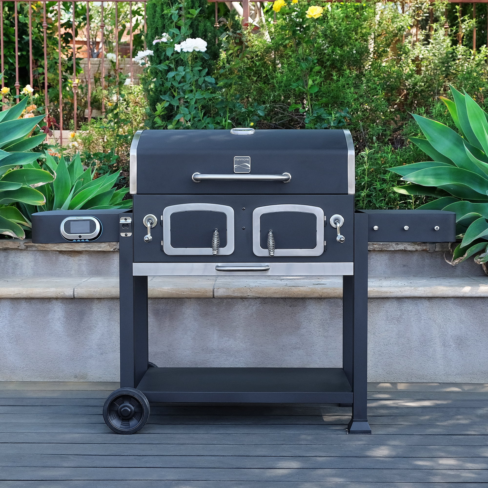 Kenmore 32Inch Smart Charcoal Grill atelieryuwa.ciao.jp