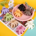thumbnail image 3 of 8PCS Hair Claw Clips, Octopus Hair Claws for Thick Thin Hair, Matte Non-Slip Hair Jaw Clamps for Teen Girls, Big Spider Claw Banana Clip, Hair Styling Accessories for Women, Black, White, Pink, 3 of 4