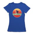thumbnail image 1 of California Bear Gradient Sun Background, Medium Front Graphic Women's T-shirt, 1 of 1