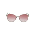 thumbnail image 2 of Lentes de sol Prada SPR 57YS 1BC-09Q Butterfly Shape Silver Pink Gradient, 2 of 6