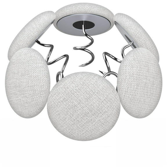 Bed Skirt and Upholstery Twist Pins  Flax Covered Button Pins for Securing Bed Skirts, Sofa Covers, Armchair Caddies, and Armrest Covers - WHITE_16