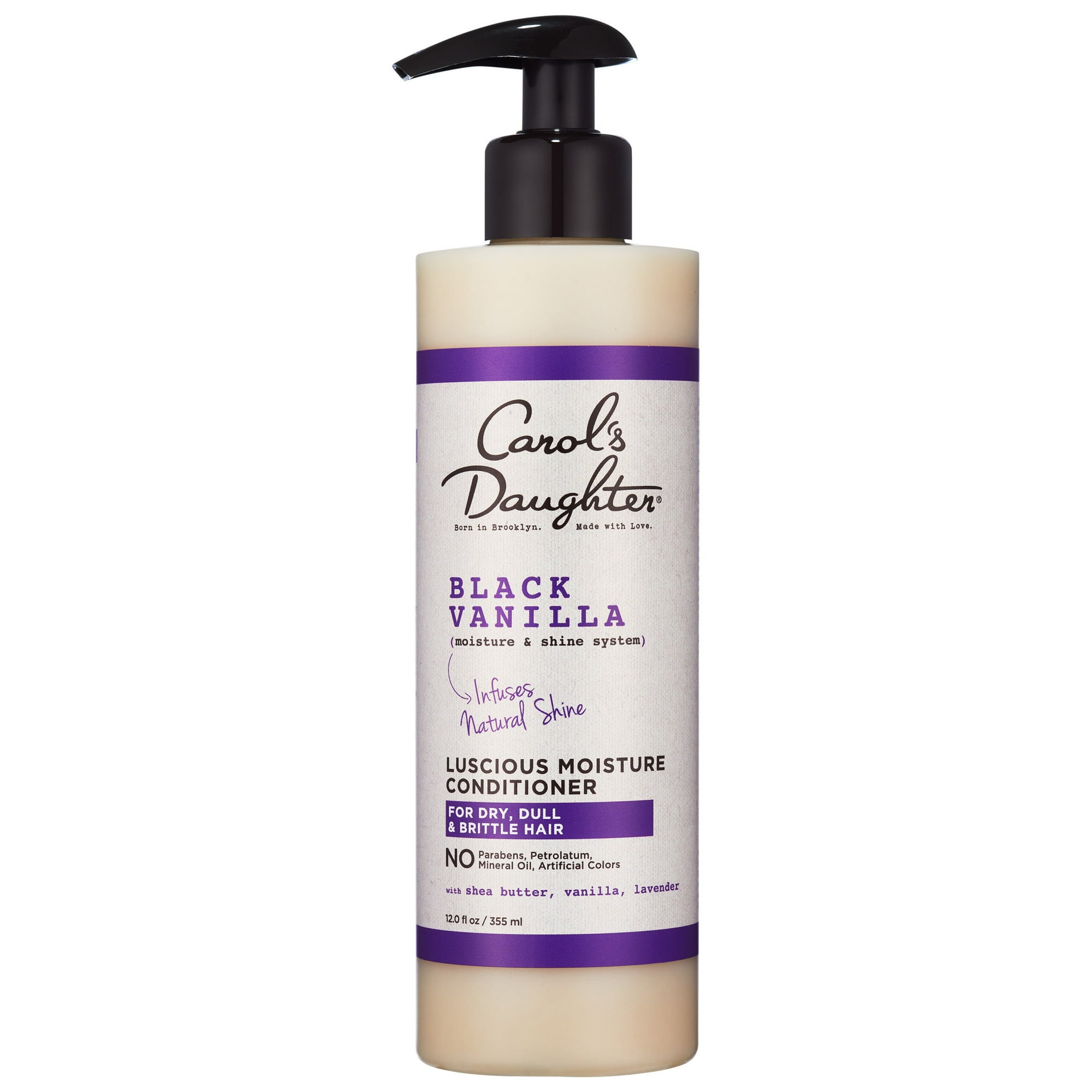 Carol's Daughter Black Vanilla Moisturizing Conditioner for Dry Hair with Shea Butter, 12 fl oz