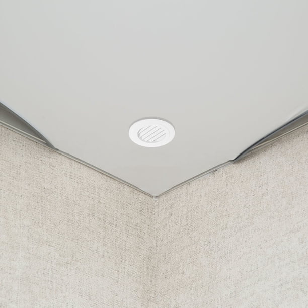 UPGRATOR Solución De Ventilación Redonda En ABS Para Mantenimiento De Aire Fresco Y