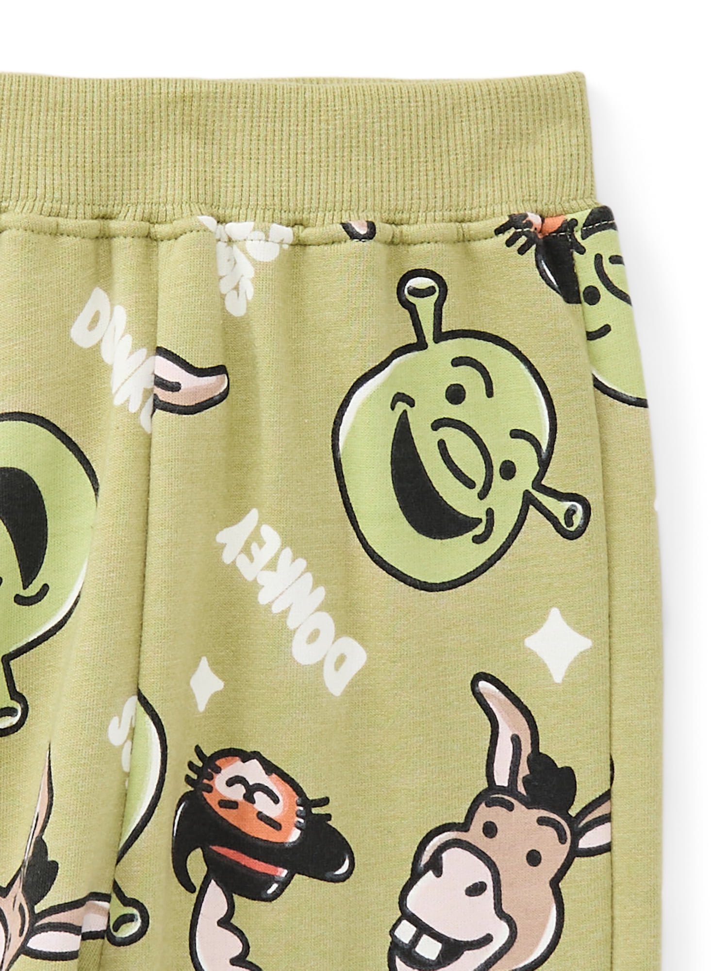 Shrek Baby Boys Fleece Crewneck Top and Pants Set, Sizes 0M-24M
