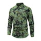 thumbnail image 1 of Blusa y camisa de manga larga con cuello vuelto para hombre, informal, estampada, con botones, de poliéster, 1 of 9
