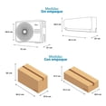 thumbnail image 4 of Minisplit Midea On Off Solo Frío 1 Tonelada 12,000BTU's 220V, 4 of 4