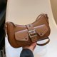 thumbnail image 3 of Bolso bandolera para mujer, bolsos de hombro para mujer, bolsos de hombro, bolsos para mujer, bolsos pequeños tipo hobo con forma de bola de masa, bolso de mano de piel vegana para mujer, 3 of 6