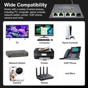 Starlink Ethernet Adapter Mini Gen3,Starlink Gen3/Mini Adapter Wired External Network,linkoostar 4 Ports Starlink to RJ45 Gigabit Ethernet Splitter 1 to 4 [4 Devices Networked Simultaneously]