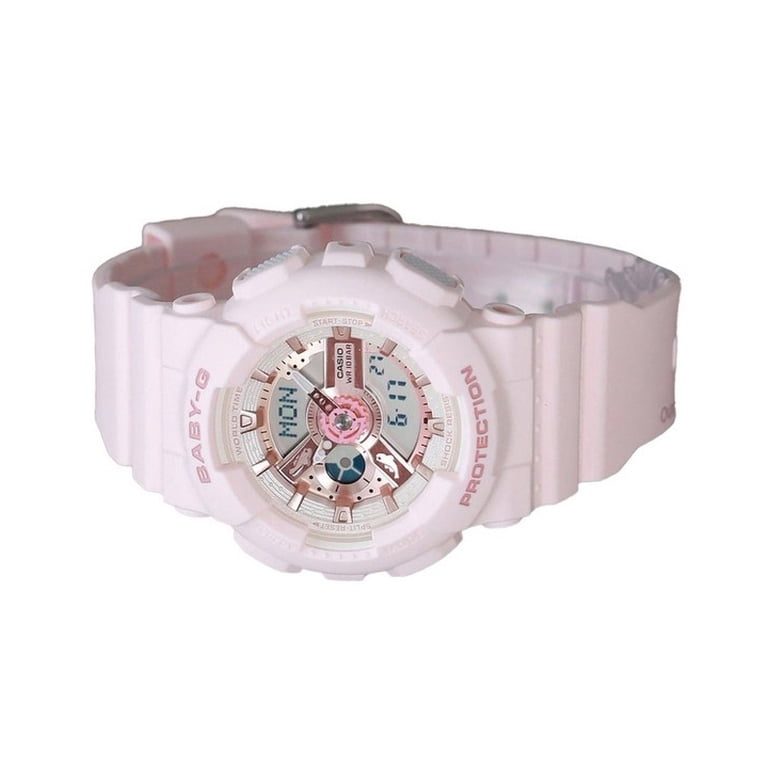 Casio Baby-G Analog Digital Aqua Planet Collaboration Pink Bio