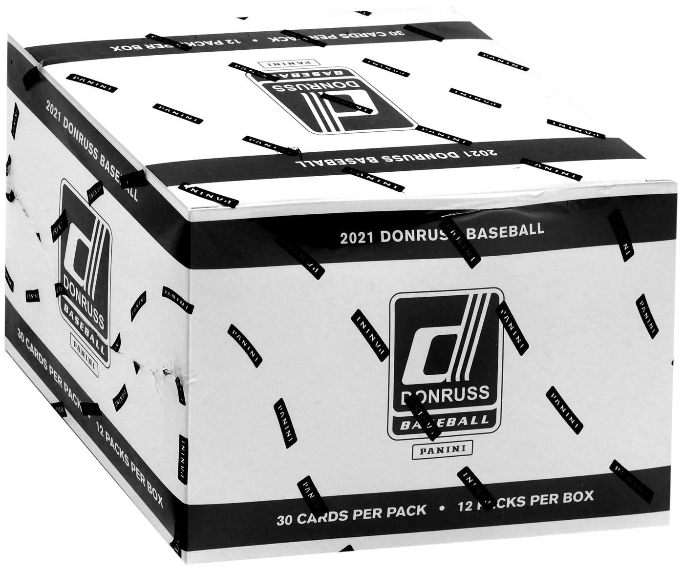 MLB Panini 2021 Donruss Baseball Trading Card VALUE Box (12 Packs
