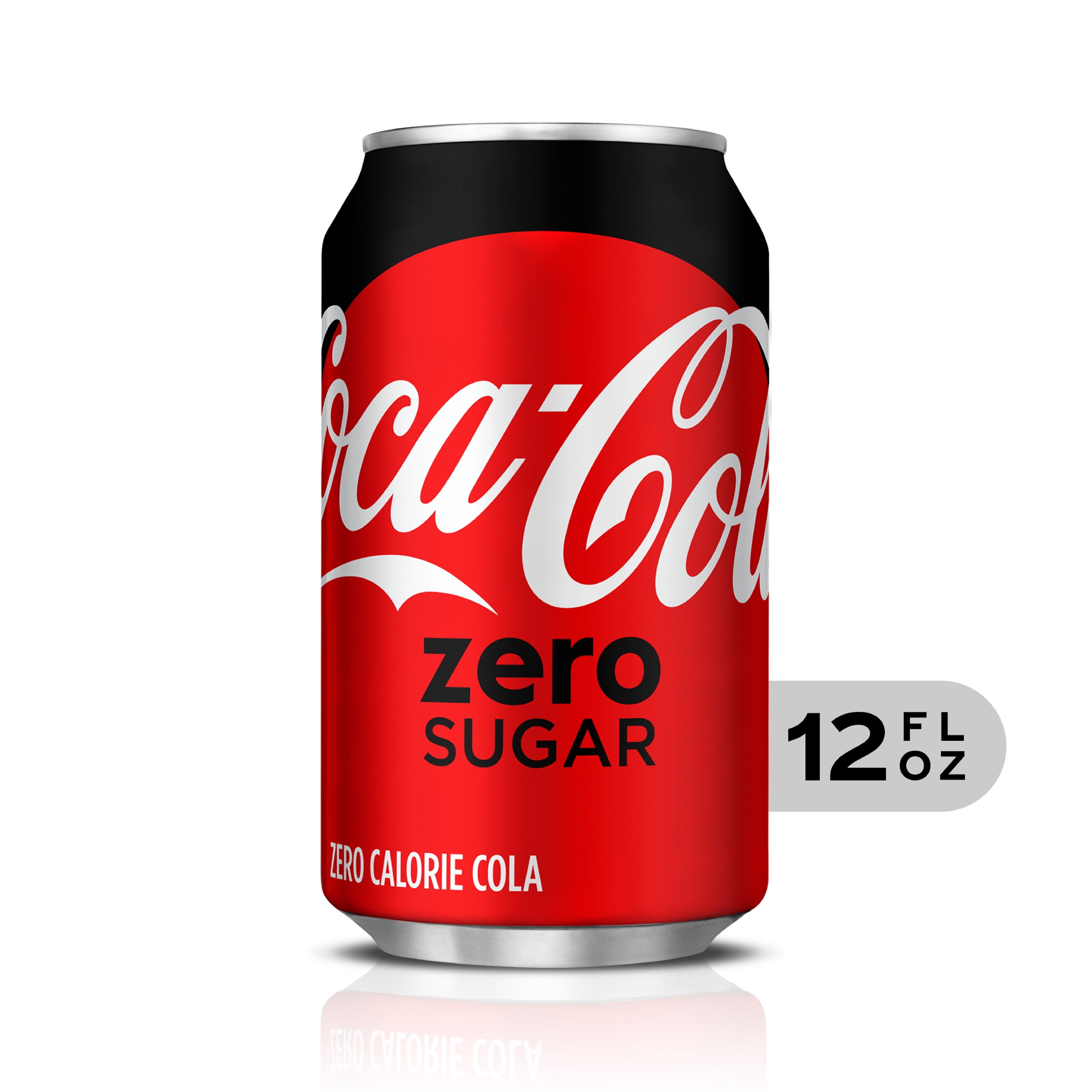 Coke Zero Sugar Diet Soda Soft Drink 12 Fl Oz Walmart Walmart