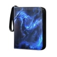 thumbnail image 4 of ALAZA Cool Dragon with Flames Trading Card Binder 4 Pocket Cards Collection Album 400 Folder Holder, 4 of 6