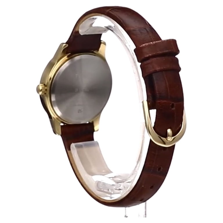 Vintage Timex Watch Burgundy & Gold Stainless Steel Band For Parts Or Repair Burgundy Dial Kelton by Timex French Watch for Parts  main image 4
