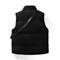 thumbnail image 4 of Fesfesfes Womens Veat Sleeveless Jackets Unisex Corduroy Detachable Backpack Sleeveless Casual Vest On Sale, 4 of 9