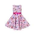 thumbnail image 1 of Girls Dress Back School Gift Letter School Cone Ribbon Bow Sleeveless 6 Years, 1 of 1
