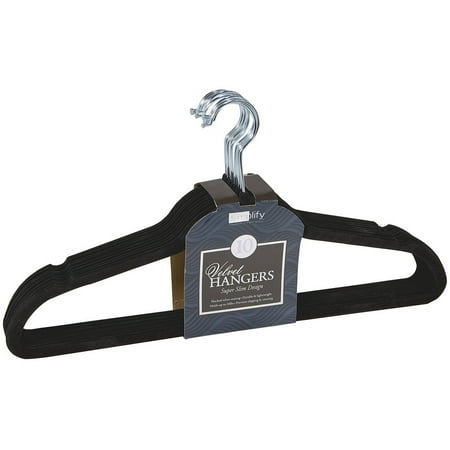 Ivory Hangers - Simplify Huggable Basic Hangers (10-Pack)