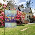 thumbnail image 3 of Zufioo Spring Flower Seasonal Print Double Sided Garden Flag, Outdoor Decorative Flag, Garden Yard Flag, Ideal Home Decoration-12.5"x18", 3 of 9