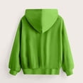 thumbnail image 4 of Girls And Cute Hoodies For Oversized Long Sleeve Drawstring Hooded Sweatshirt Gradient Teen Girls Pullover Tops Green, 4 of 4