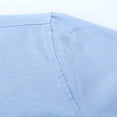 thumbnail image 6 of Bienzoe Little Boy's School Uniform Long Sleeve Button Down Cotton Shirt Blue 6X, 6 of 10