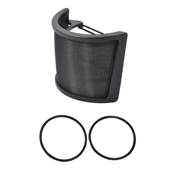 Professional Pop Filter for Microphone Clear Recording, Wind and Noise Block Filter for 45-63mm Diameter Mic