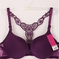 thumbnail image 3 of Womens Front Closure Lace Racer Back Push Up Seamless Bra Racerback Bra, 3 of 6