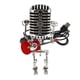 thumbnail image 2 of Vintage Micrófono Guitarra Robot Lámpara, Aluminio Diseño Único Vintage Micrófono Robot Lámpara Multifuncional Vintage Micrófono Guitarra Lámpara, 2 of 7
