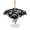 Black, variant on Outdoor Tablecloth with Umbrella Hole for Patio/Picnic/Party/Camping, Starfish Sea Blue Coastal Waterproof Table Cloth Square Cover Washable, Summer Nautical Shell Beach (60"x 60")