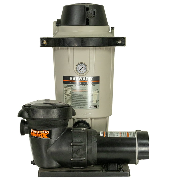Hayward Perflex 20 sq. ft. DE Filter with 1HP PowerFlo