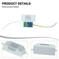 thumbnail image 5 of BTOER Drive Segmented Ceiling Lamp Light Transformer Constant Current Power Supply Square Double Drive 36-50W, 5 of 10