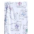 thumbnail image 4 of Wonder Nation Toddler Girls Short Sleeve Top, Pants and Shorts Pajama Sleep Set, 3-Piece, Sizes 12M-5T, 4 of 4