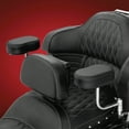 thumbnail image 4 of Show Chrome (New) 30-208 Detachable fits Smart™ Mount Backrest - Black, 4 of 7