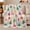 Framed Christmas, variant on Printed Flannel Throw Blanket with Cheerful Christmas Box Pattern Watercolor Holiday Ornaments Art