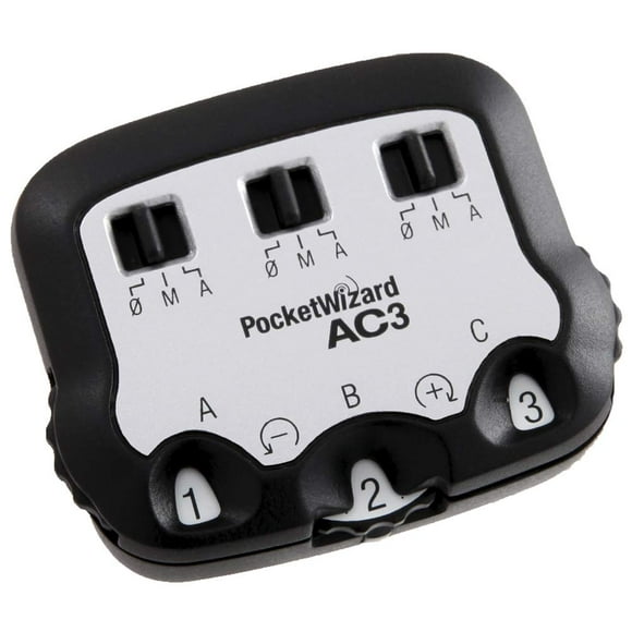 Controlador de zona PocketWizard AC3 para Canon E-TTL II - Negro
