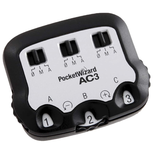 Controlador de zona PocketWizard AC3 para Canon E-TTL II - Negro