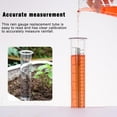 thumbnail image 4 of HFLWYWD CZQIKEDA Rain Gauge,Glass Rain Gauge Outdoor,Rain Gauge Replacement Tube for Outdoors Yard Garden with Lip, Easy to Read, 4 of 8