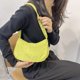 thumbnail image 3 of Bolso de hombro de pana para mujer a la moda bolsos de mano de color sólido (verde) Tmvgtek Oficina Multiescena Multifunción, 3 of 9