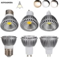 thumbnail image 2 of Bombillas LED COB regulables para sala de estar, focos E27, GU10, MR16, 15W, CA 110V/220V, cc 12V, lámparas blancas para el hogar, 2 of 4