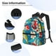 thumbnail image 3 of Fotbe Japanese Koi Mochila Ligera Casual para Laptop para Hombres y Mujeres, Mochila Impermeable de Uso Diario, Mochila para Universidad, 3 of 6