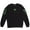 Black, variant on Avenue George V Paris Men's GV Signature Chenille Crewneck Sweatshirt (Medium, Blue)