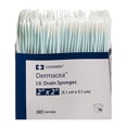 thumbnail image 4 of Dermacea Gauze Sponges, Sterile, 6-Ply I.V Drain Split Sponge, 2 in x 2 in, 2 per Pack, 35 Packs, 70 Total, 4 of 4