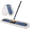 36" Commercial Dust Mop + 1 Pad, variant on 36" Commercial Dust Mops for Floor Cleaning,Industrial Dry Wet Mop with Heavy Duty Long Handle,2 Large Cotton Washable Mop Pads,for Hardwood,Tile,Concrete,Laminate,Garage Floors(Blue)