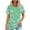 Green, variant on Womens Workout Tops Long Sleeve Plus Size Blouses for Women V Neck Plus Size Shirts for Women 4X