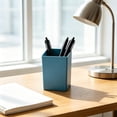 thumbnail image 4 of Plastic Pen Desktop organizer - Office Supplies Storage Caddy, Multicolor Stationery Holder, Green, JKODE, 4 of 6