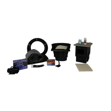 PondBuilder Crystal 4000 EPDM Pond Kit, 15 ft. x 20 ft.