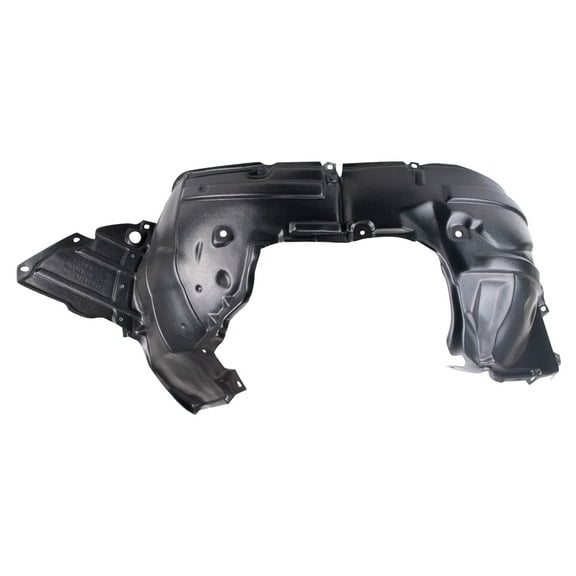 TRQ Front Right Inner Fender Liner Black Passenger Side Fits Select 2017-2019 Nissan Sentra NI1249162