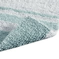 thumbnail image 4 of Madison Park Reversible Bathroom Rug, 100% Cotton, Absorbent, Aqua, 27" x 45", 4 of 6