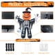 thumbnail image 5 of Decoración inflable LANGXUN con forma de esqueleto de calabaza de 8 pies con fantasmas, 5 of 8