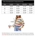 thumbnail image 5 of Cogild Sweaters for Women Striped Crewneck Long Sleeve Knit Pullover Sweater, 5 of 10